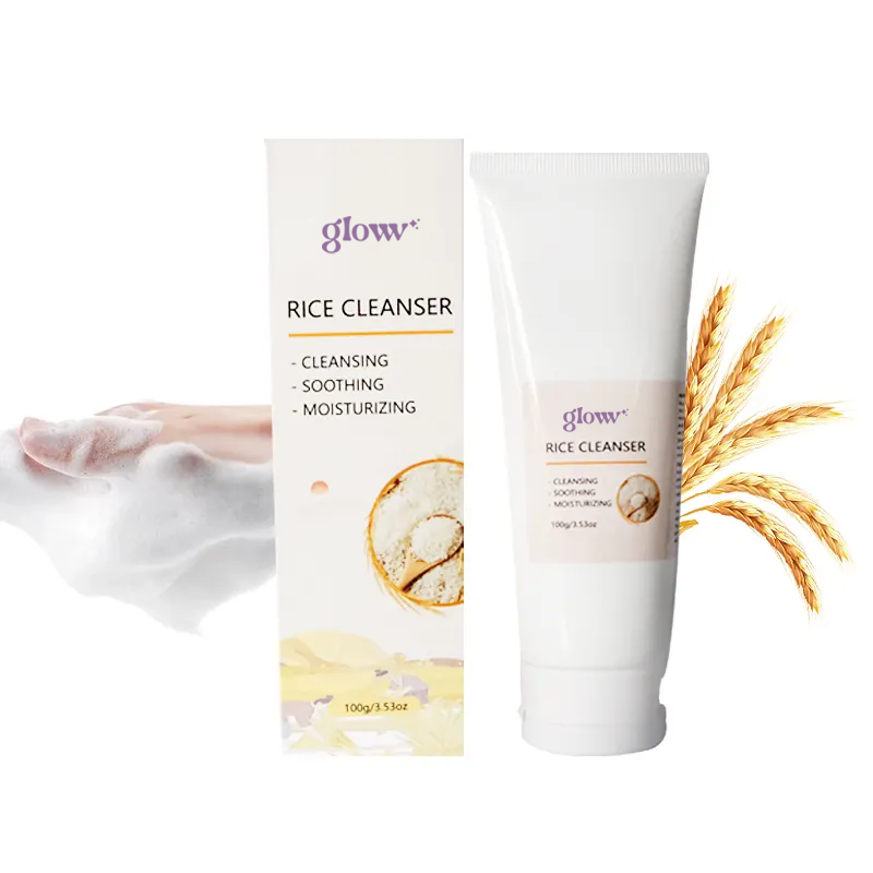 Rice Amino Acid Cleanser100g: Gentle, Non-Irritating, Hydrating Cleanser - Gloww Beauty