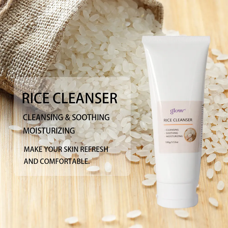 Rice Amino Acid Cleanser100g: Gentle, Non-Irritating, Hydrating Cleanser - Gloww Beauty