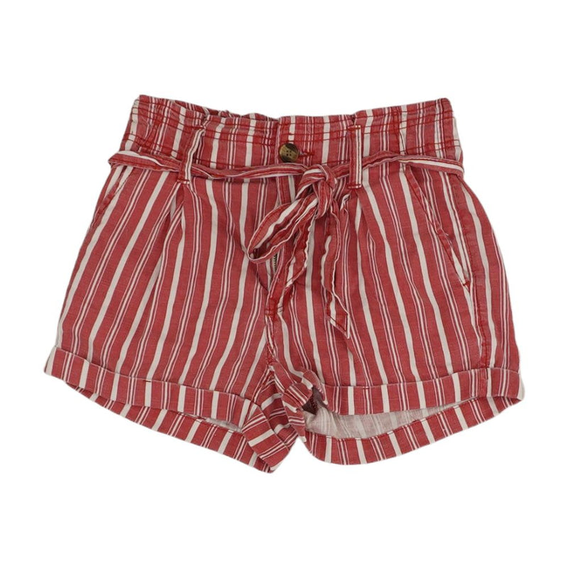 Red Striped Shorts