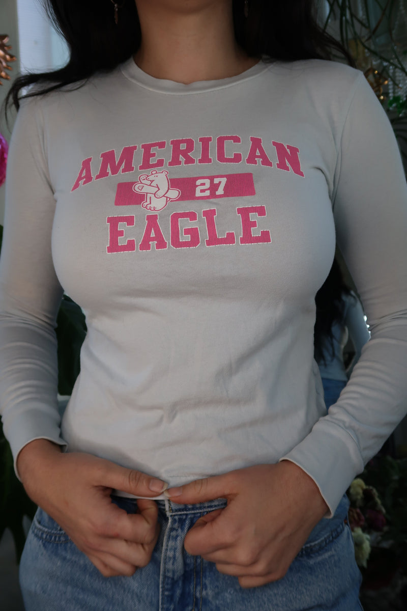 Vintage 2000’s Light Blue American Eagle Long sleeve