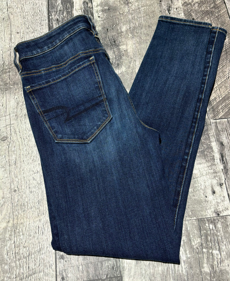 American Eagle blue high rise jegging - Hers size 2