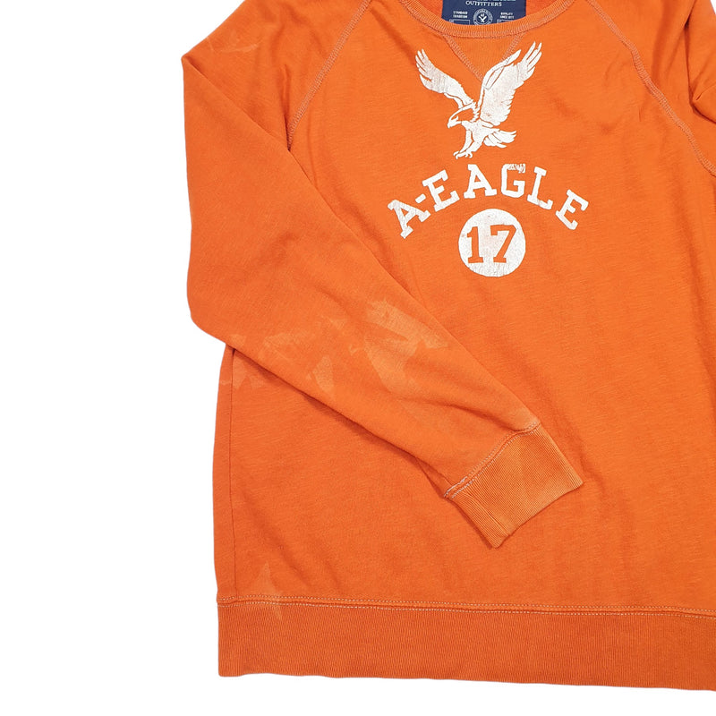 American Eagle Crewneck Cotton Sweatshirt Jumper L