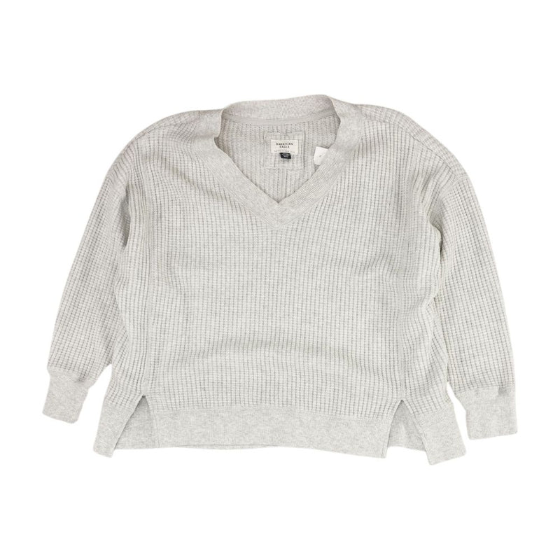 Gray Solid Sweatshirt