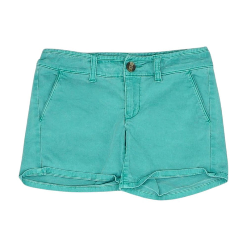 Green Solid Pants