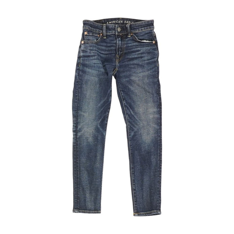 Navy Solid Slim Jeans