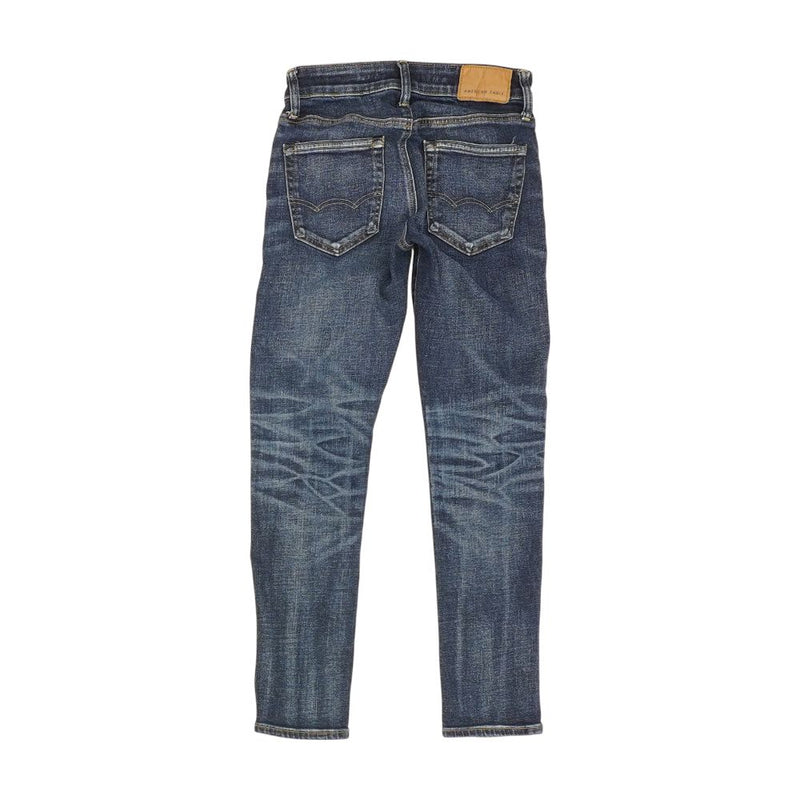 Navy Solid Slim Jeans