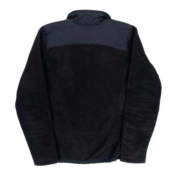 Eddie Bauer Fleece Jacket - Medium Black Polyester