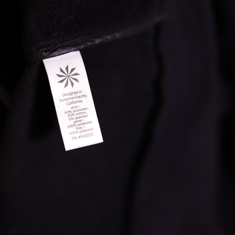 Athleta Women's Stronger Bomber Full Zip Snap Button Lightweight Jacket Black M