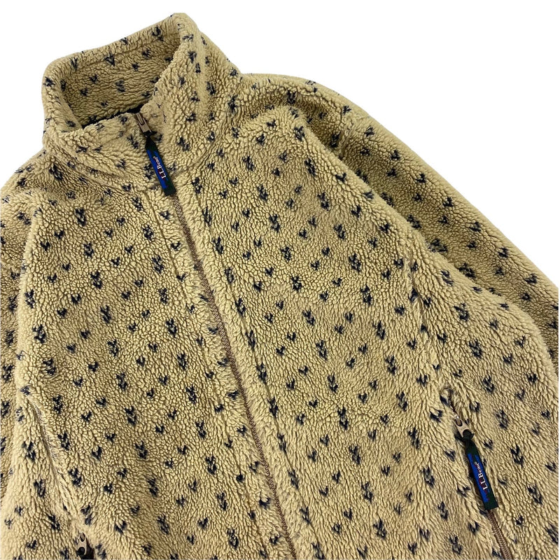 LL Bean birds eye deep pile fleece. S/M fit