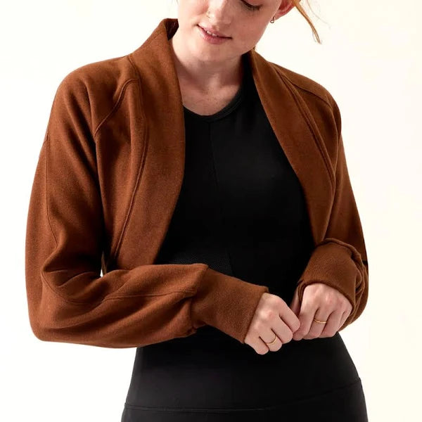 Athleta Retroplush Wrap Shrug L