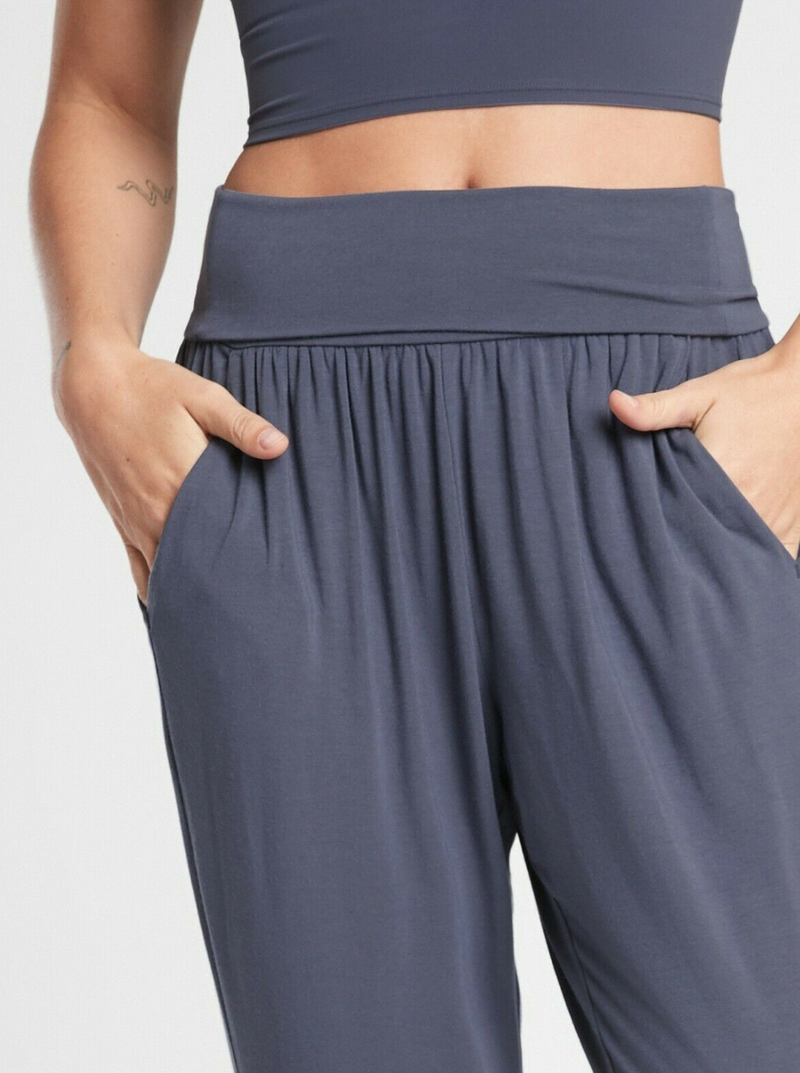 Athleta Medieval Violet Soft Lounge Elastic Waist Studio Jogger