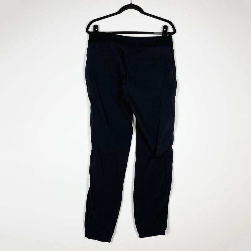 Athleta Women's Trekkie Jogger 2.0 Ankle Crop Casual Pants Solid Black 10T