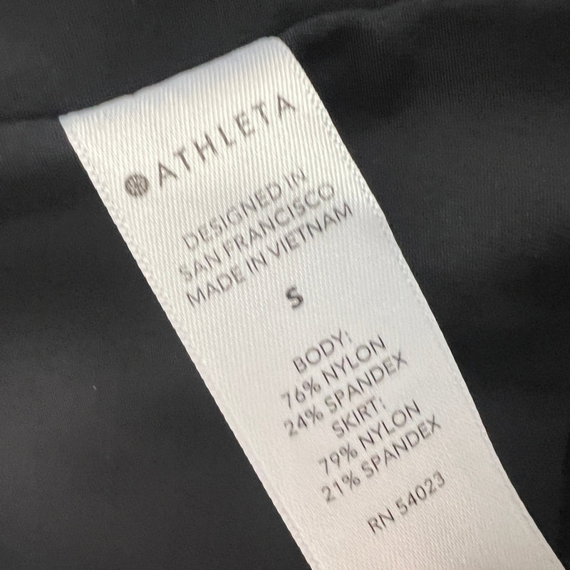 Athleta Small AGame 2 in 1 Crop Black Skirt
