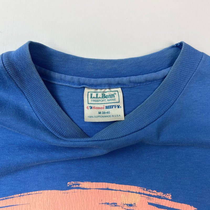 80s LL Bean Rainbow Tee Shirt