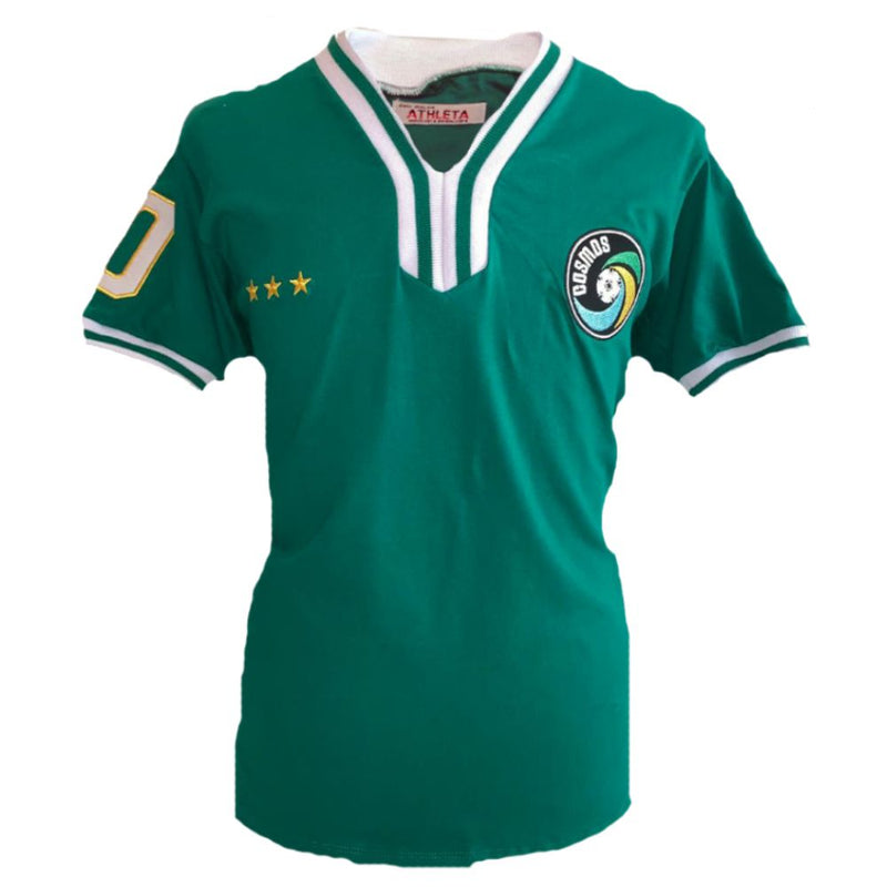 PELE COSMOS GREEN Brazilian Soccer 70s vintage authentic