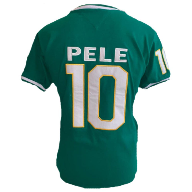 PELE COSMOS GREEN Brazilian Soccer 70s vintage authentic