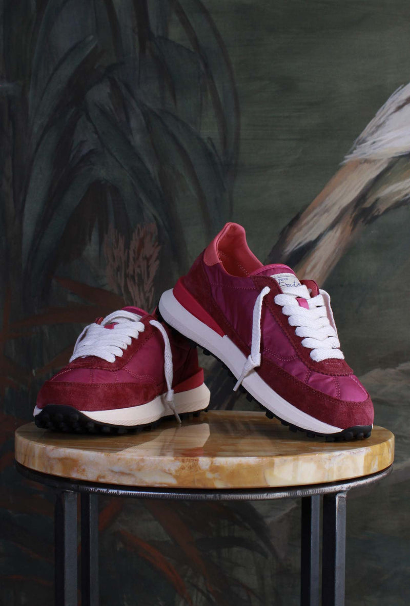 Sneakers Running Athleta 70’s Nylon Fuxia