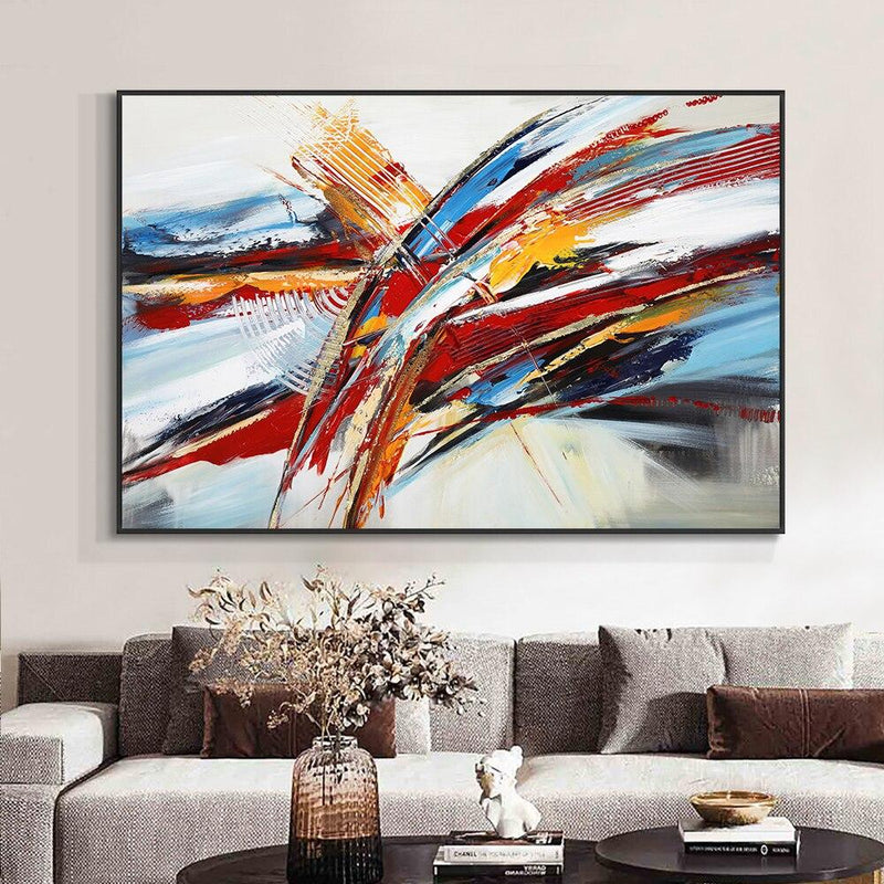 Abstract Oil Painting Hand Painted On Canvas Modern New Original Design