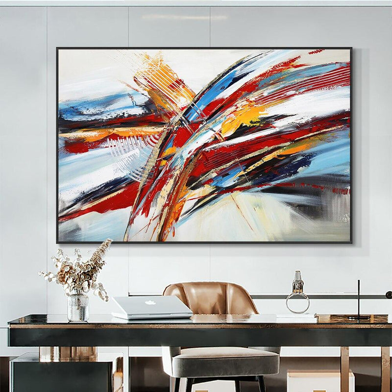 Abstract Oil Painting Hand Painted On Canvas Modern New Original Design