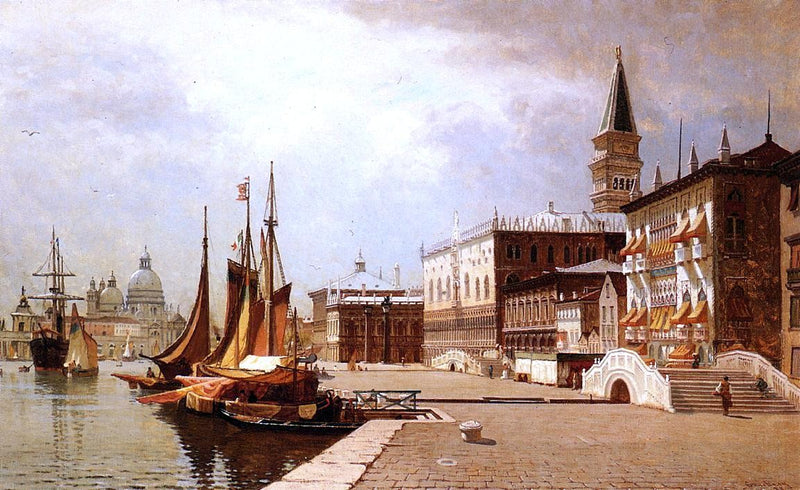 Venice at Midday by John Joseph Enneking - Hand Painted Oil Painting