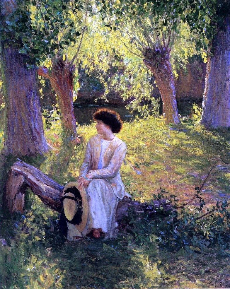 Warm Afternoon by Guy Orlando Rose - Hand Painted Oil Painting