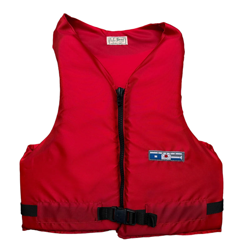 80s LL Bean life jacket