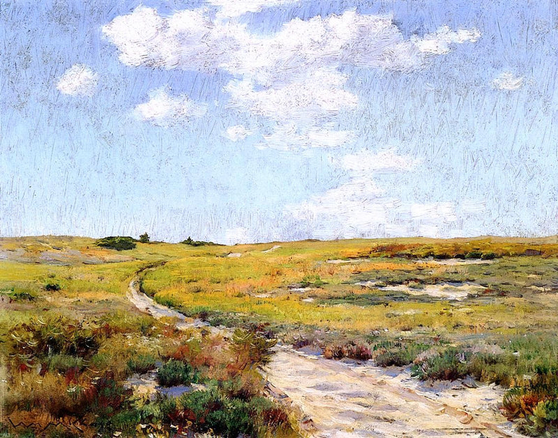 A Sunny Afternoon, Shinnecock Hills by William Merritt Chase - Hand Painted Oil Painting