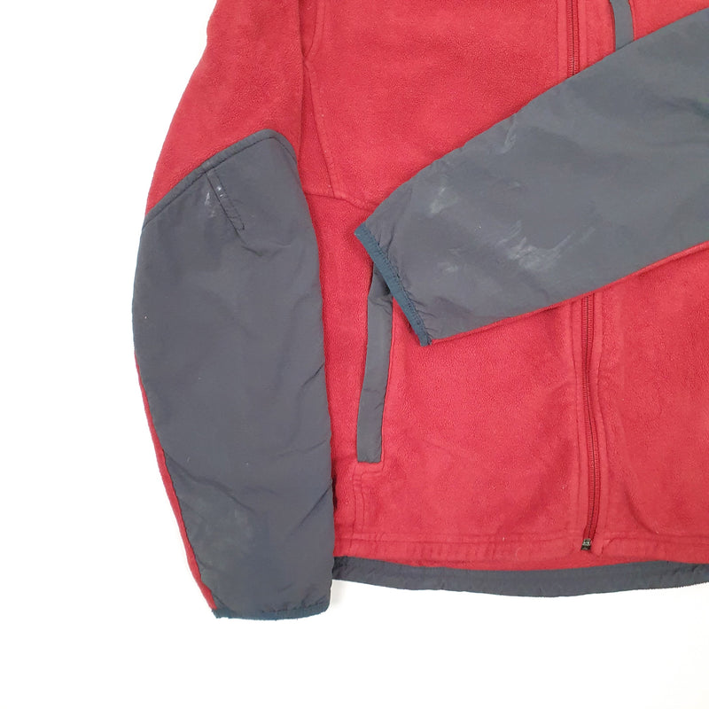 LL Bean Full Zip Polyester Fleece Sweatshirt Jumper S