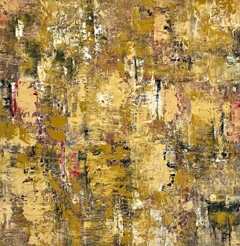 Opening Up 24x24 Oil and Natural Pigments