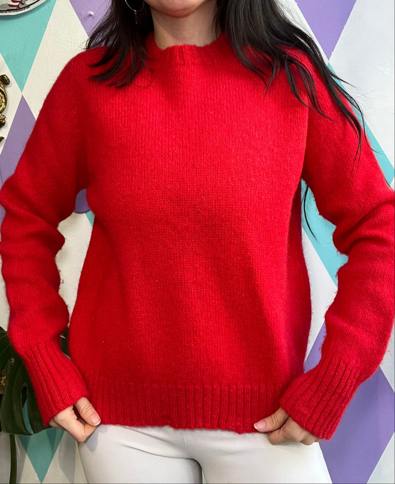Vintage LL Bean 100% Wool Sweater