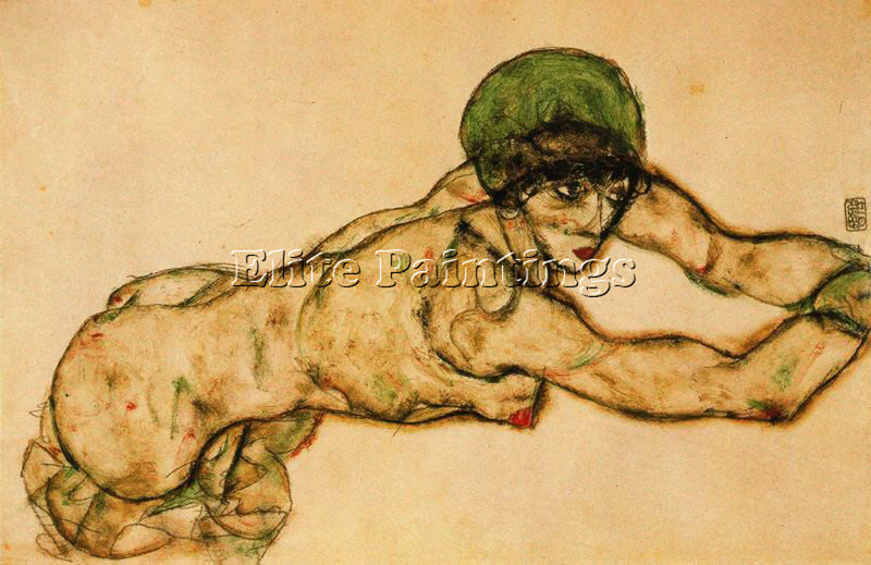 EGON SCHIELE SCHIE131 ARTIST PAINTING REPRODUCTION HANDMADE OIL CANVAS REPRO ART