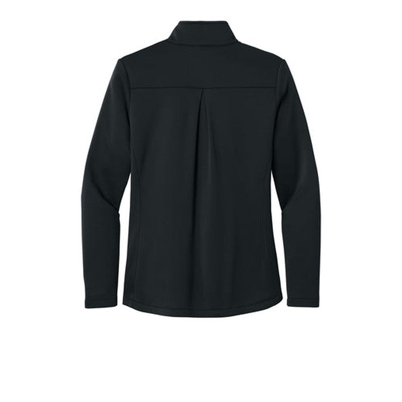 STRAYER - Eddie Bauer® Women's Smooth Mid Layer Fleece 1/2-Zip - Black