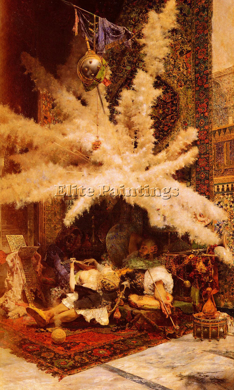 JOSE VILLEGAS Y CORDERO THE SIESTA ARTIST PAINTING REPRODUCTION HANDMADE OIL ART