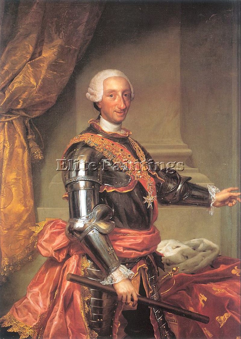 GERMAN MENGS ANTON RAPHAEL GERMAN 1728 1779 3 ARTIST PAINTING REPRODUCTION OIL