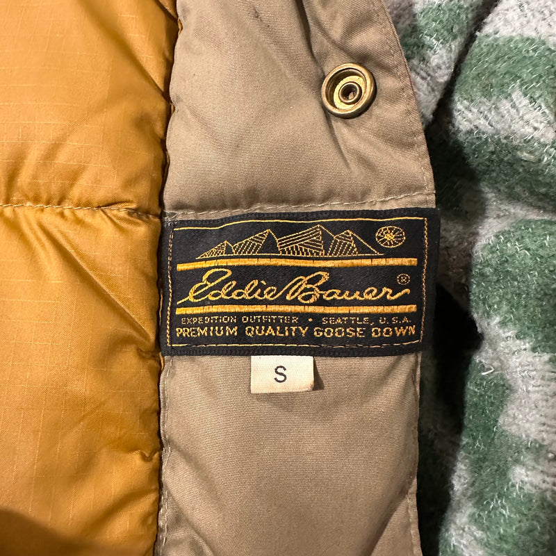 1970’s Eddie Bauer Goose Down Snap-Jac Jacket Small 22” Chest