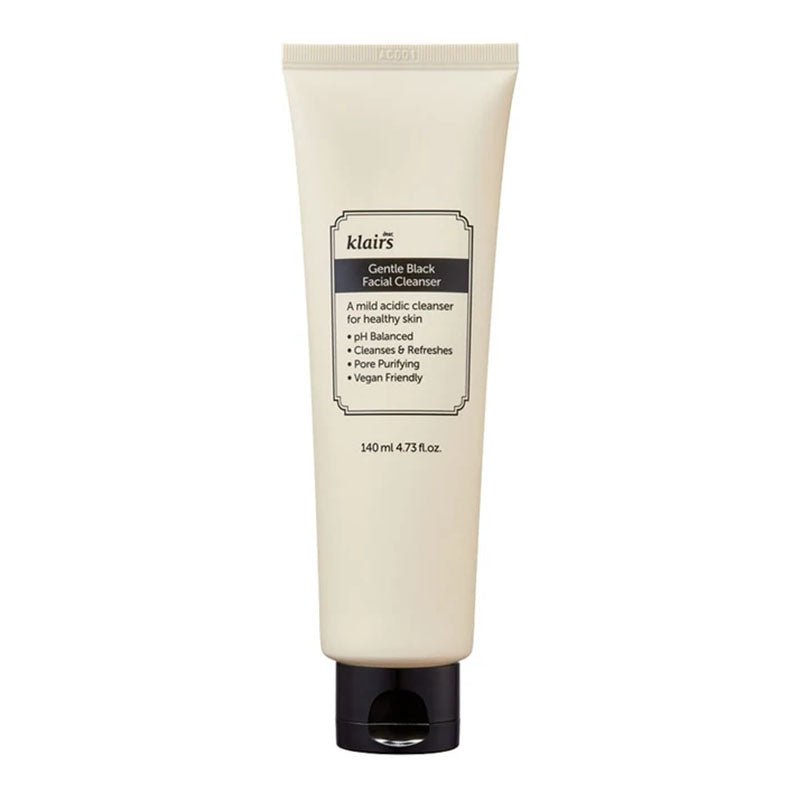 Gentle Black Facial Cleanser 140ml