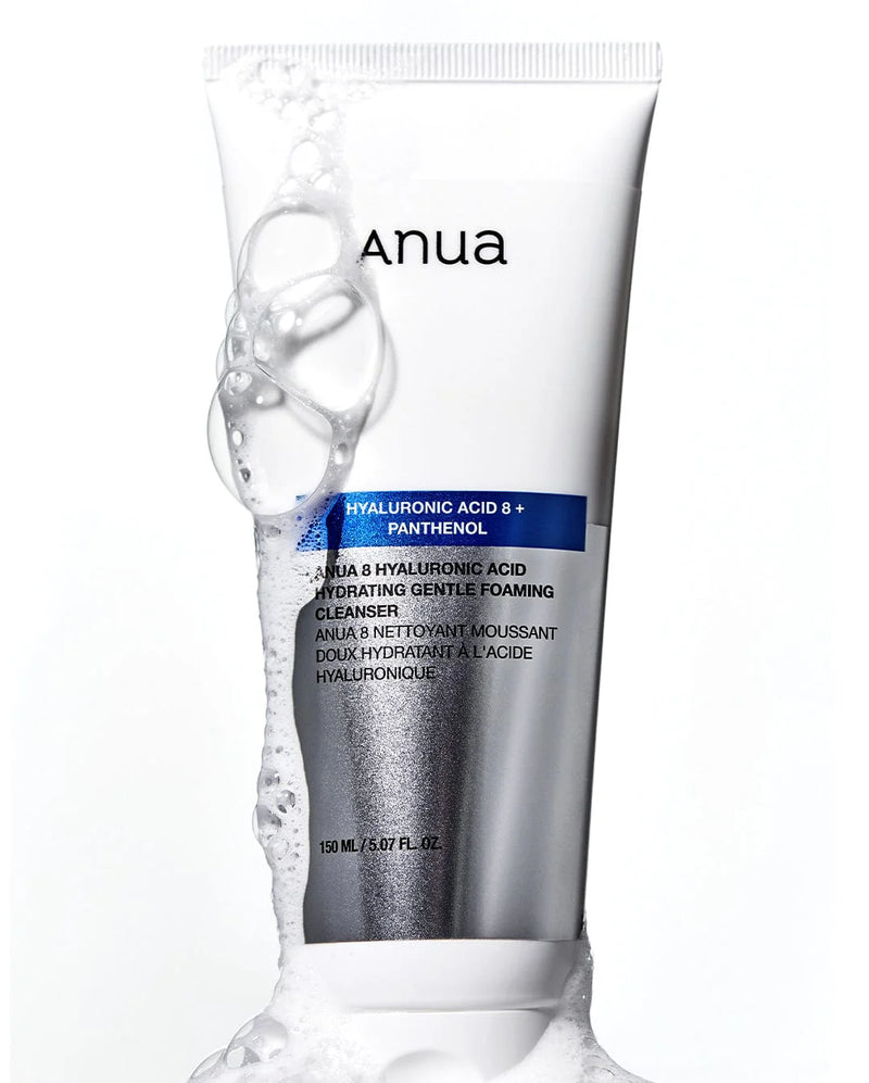 Cleansing Foam - Anua 8 Hyaluronic Acid Hydrating Gentle Foaming Cleanser