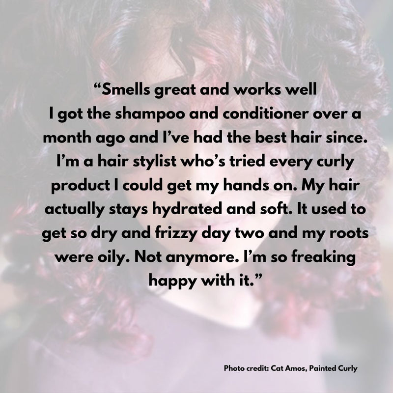 Spirit Aura Shampoo | Dry, Color-Treated Curls | Gentle, Moisturizing Cleanser