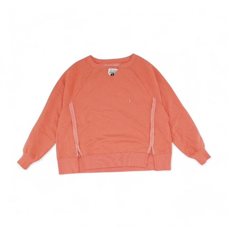 Pink Solid Sweatshirt