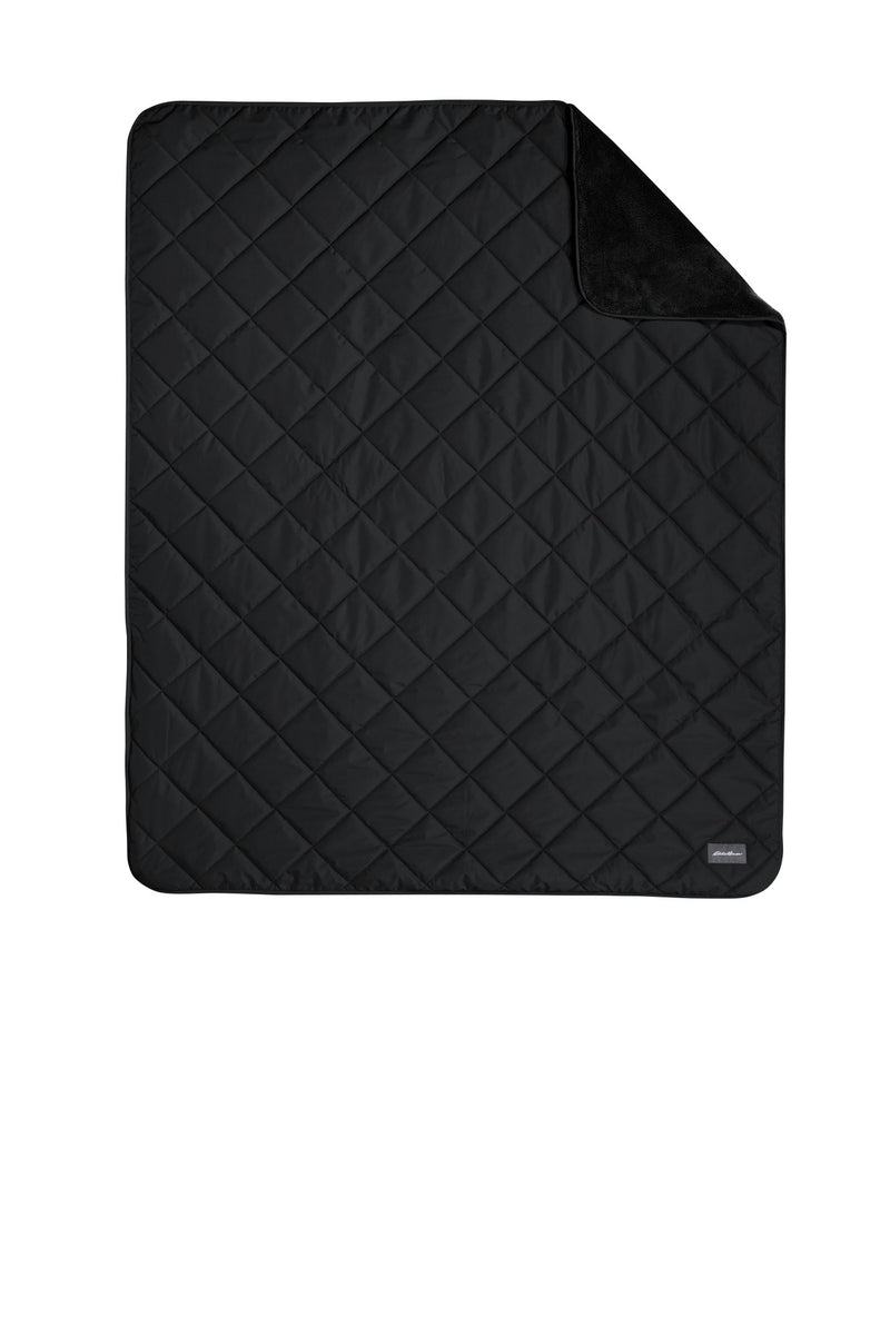 Custom Embroidered - Eddie Bauer® Quilted Insulated Fleece Blanket EB751