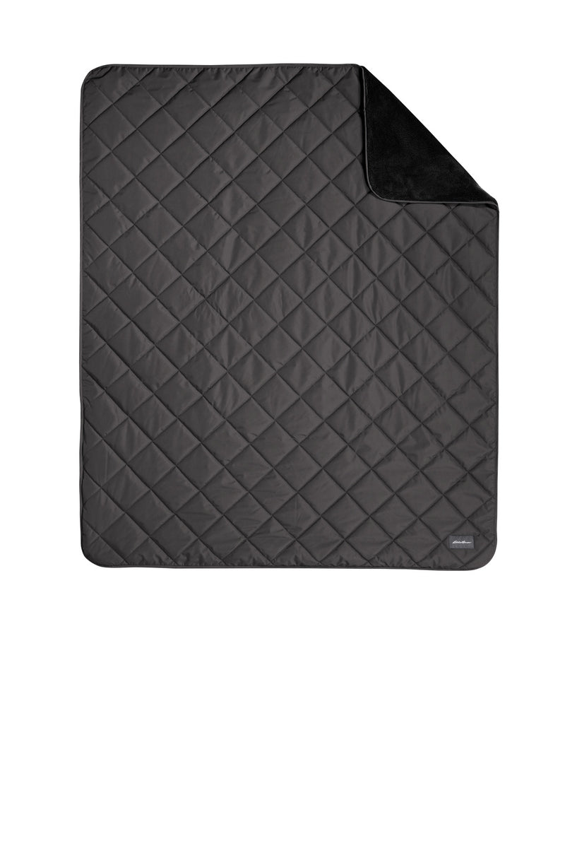 Custom Embroidered - Eddie Bauer® Quilted Insulated Fleece Blanket EB751