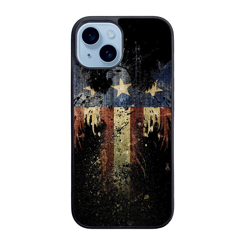 New American Eagle Flag Burning Case iPhone 15 Plus BC1863
