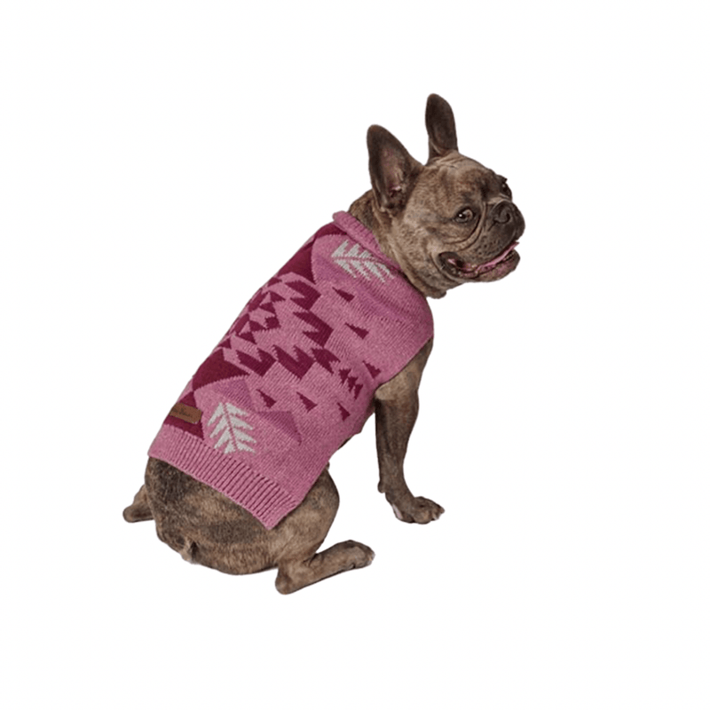 Eddie Bauer Wapato Dog Sweater, Dusty Purple Heather - Large Sizes Available