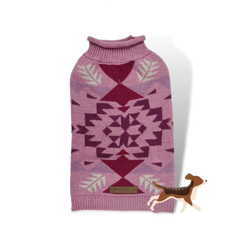 Eddie Bauer Wapato Dog Sweater, Dusty Purple Heather - Large Sizes Available