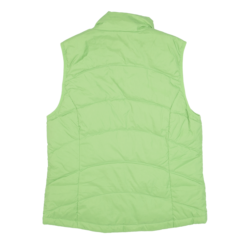 LL BEAN Insulated Puffer Gilet Green Womens S
