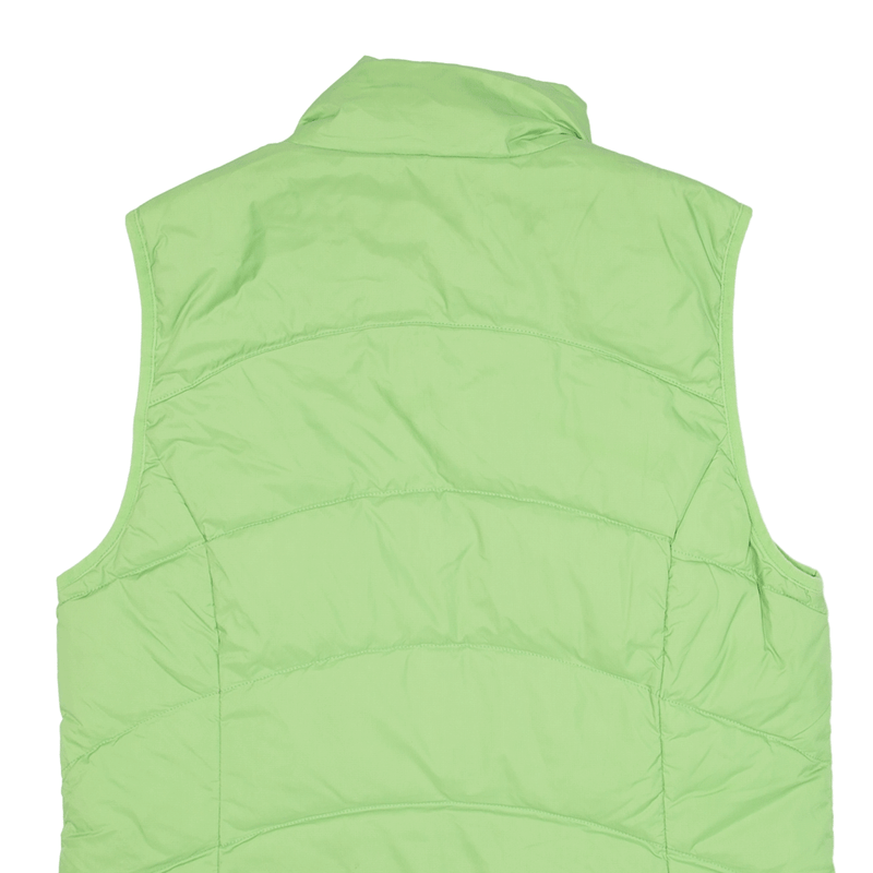LL BEAN Insulated Puffer Gilet Green Womens S