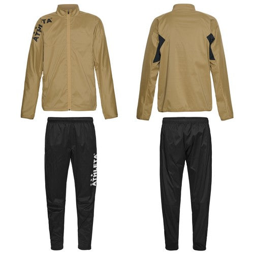 ATHLETA Stretch Wind Top and Bottom Set with Lining Futsal Soccer Wear