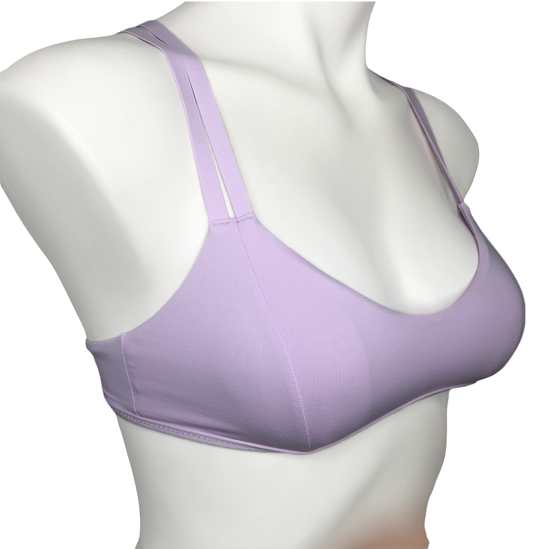 Athleta Lilac South Swell Bikini Top - Size XXS
