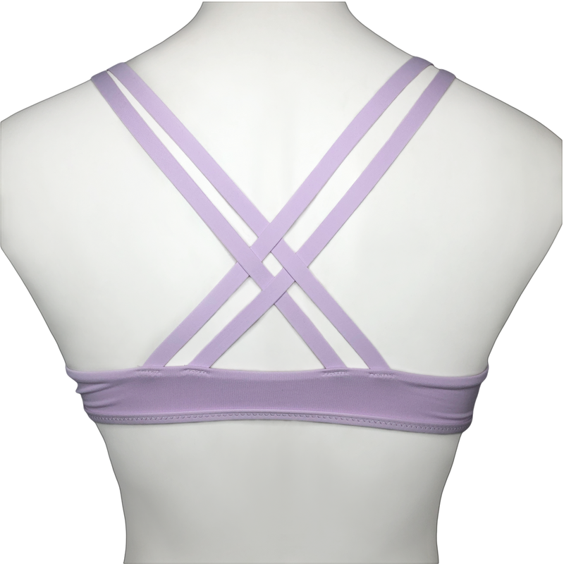 Athleta Lilac South Swell Bikini Top - Size XXS