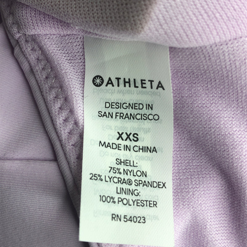 Athleta Lilac South Swell Bikini Top - Size XXS